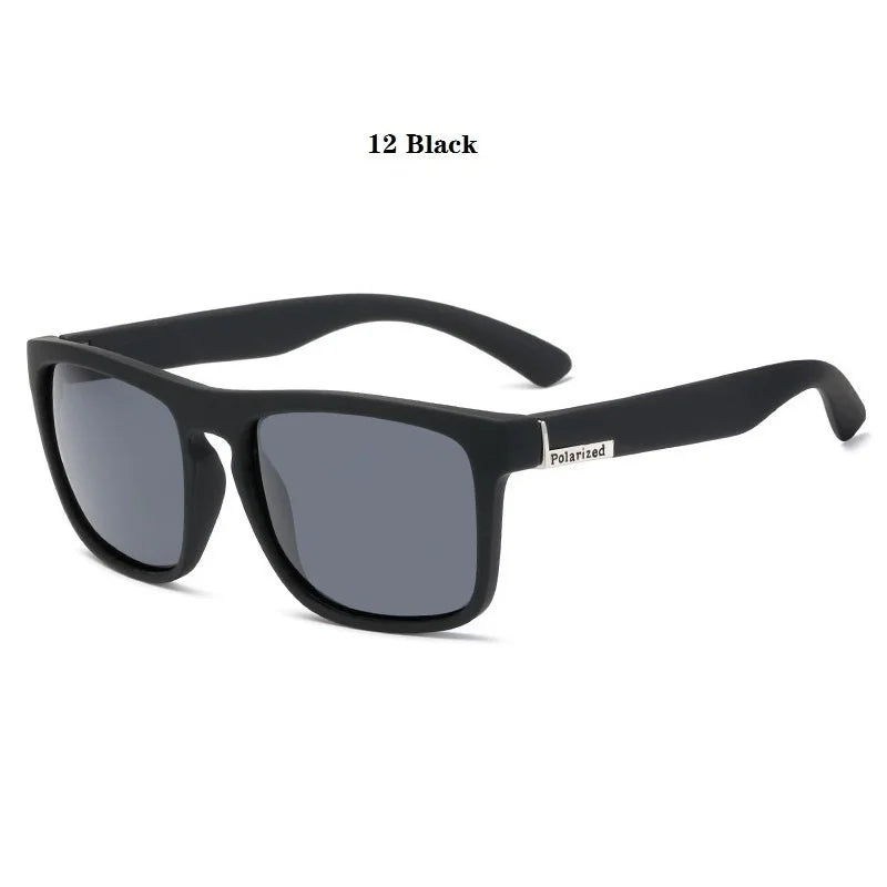 Luxury Unisex Polarized Vintage Sunglasses for Stylish Driving and Outdoor Activities.