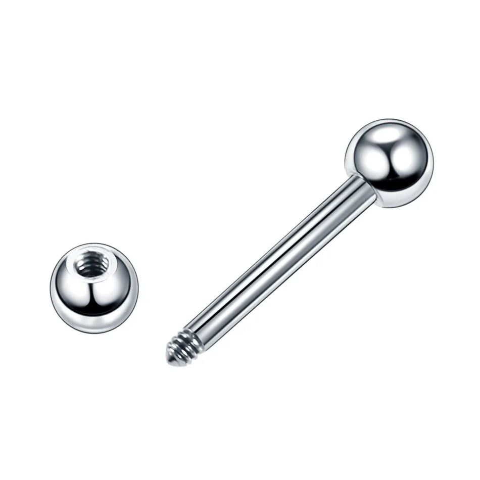 Body Piercing Jewelry  14G Stainless Steel Nose Ear Belly Lip Tongue Ring Captive Bead Eyebrow Bar Piercing Lot Jewelry for Sexy.