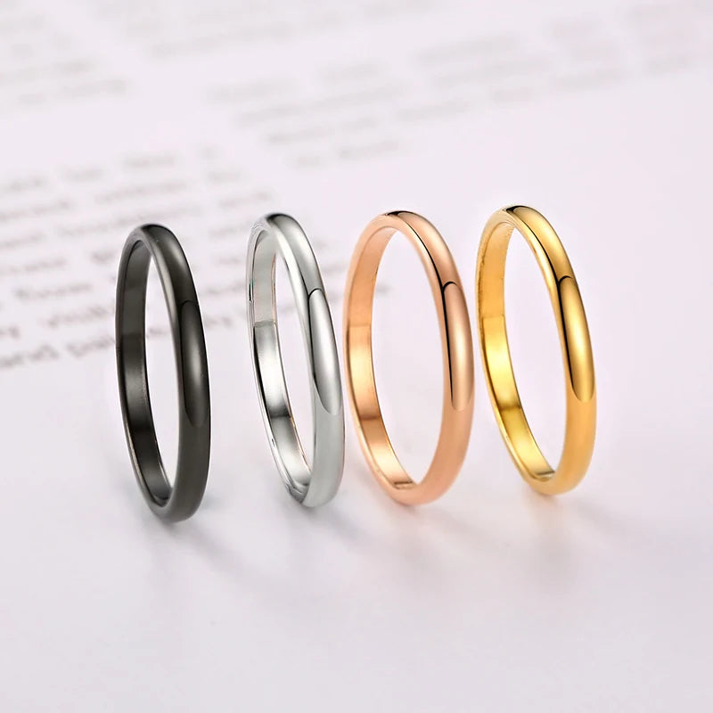 Love Faith Hope Triple Interlocked Engagement Rings for Women Stainless Steel Wedding Promise Gift.