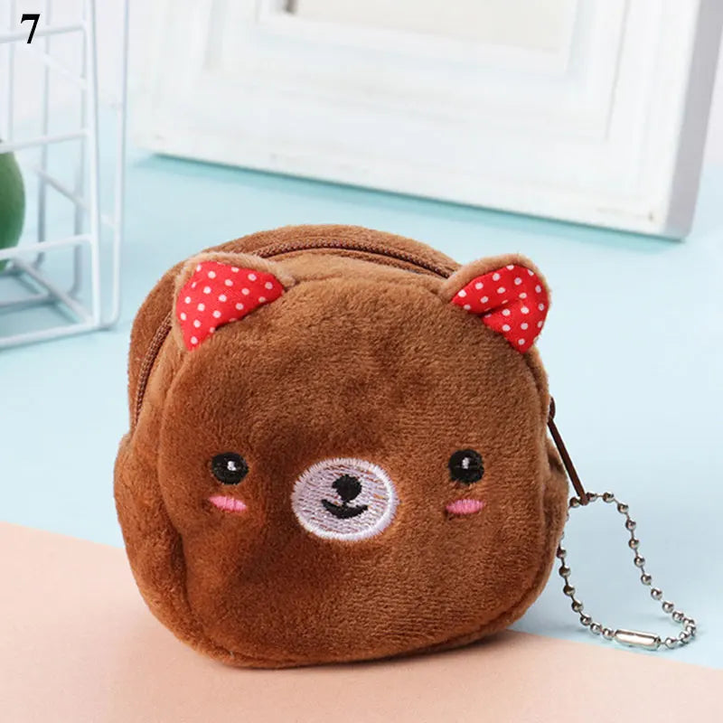 New Japan Cute Plush Snapper Fish Doll Coin Purse Wristlet Bag Cartoon Wallet Mini Zipper Girl Coin Wallet Cable Headset Bag`.