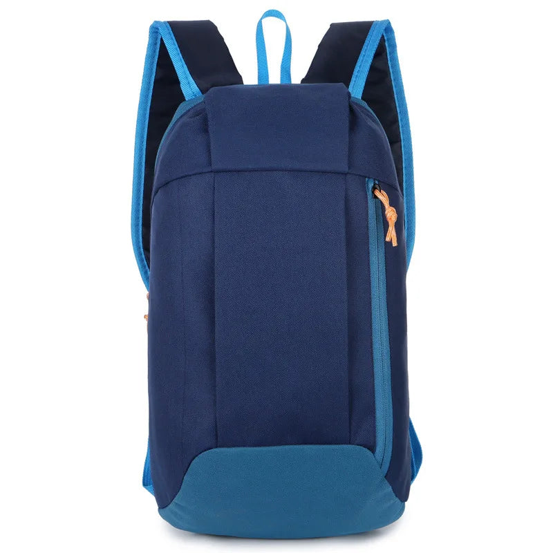 10L Fashion Women Outdoor Sports Backpack Small Gym Bag Outdoor Fitness Riding Shoulder Bag Color Oxford Cloth Backpack.