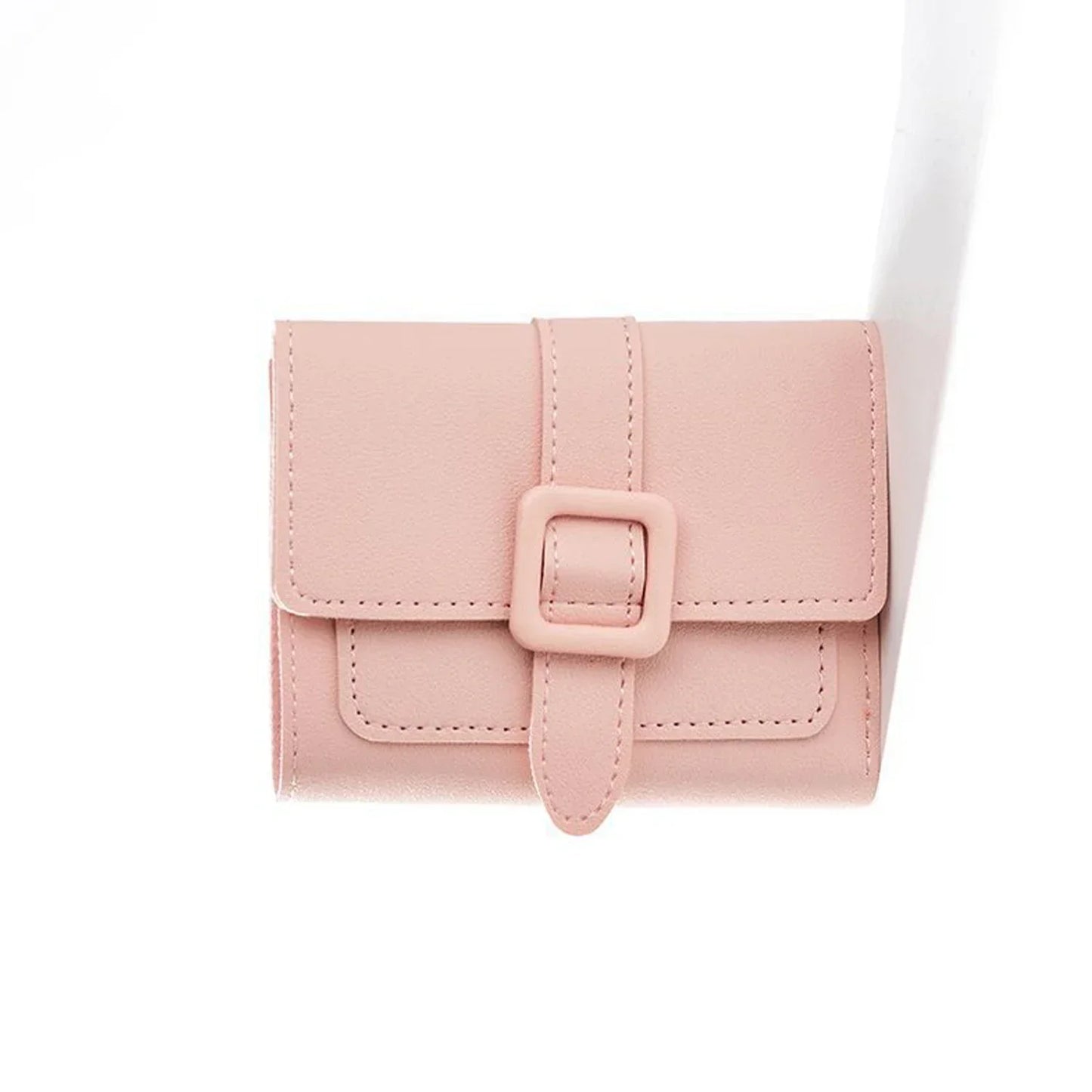 Candy Color Small Wallets PU Leather Coin Pures Ladies Card Holder Mini New Design Standard Short Purses for Women Solid Purses.