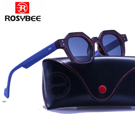 2024 Vintage Round UV400 Sunglasses for Men and Women - Retro Designer Shades by ROSYBEE.