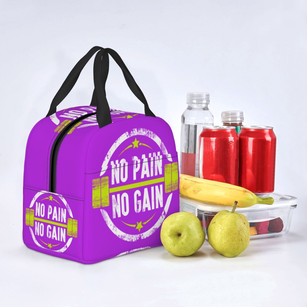 Gym Motivation 
Dumbbell Insulated Lunch Bag for Camping Travel Bodybuilding Leakproof Cooler Thermal Lunch Box Women Children