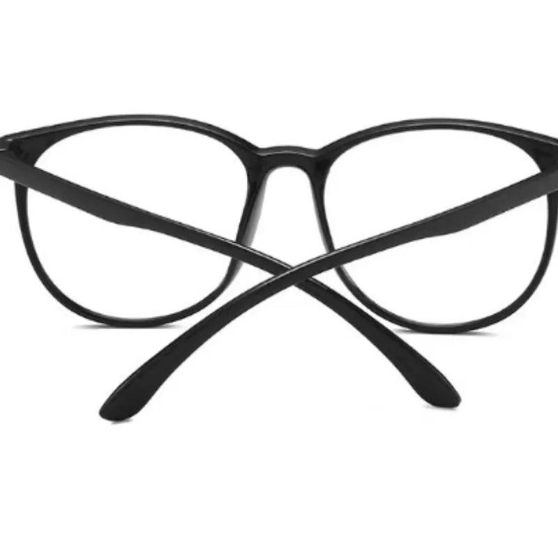 2024 Vintage-Inspired Oversized Round Eyeglass Frames for Women with Decorative Flat Lenses.