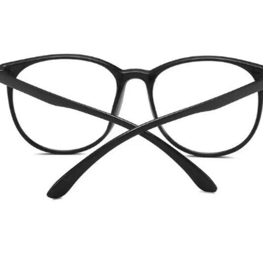 2024 Vintage-Inspired Oversized Round Eyeglass Frames for Women with Decorative Flat Lenses.