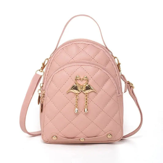 Rilibegan Women Fashion Backpack Ins New Style Female Handbag Leisure Mini Fashion Women Backpacks Phone Packs MIni Backpack.