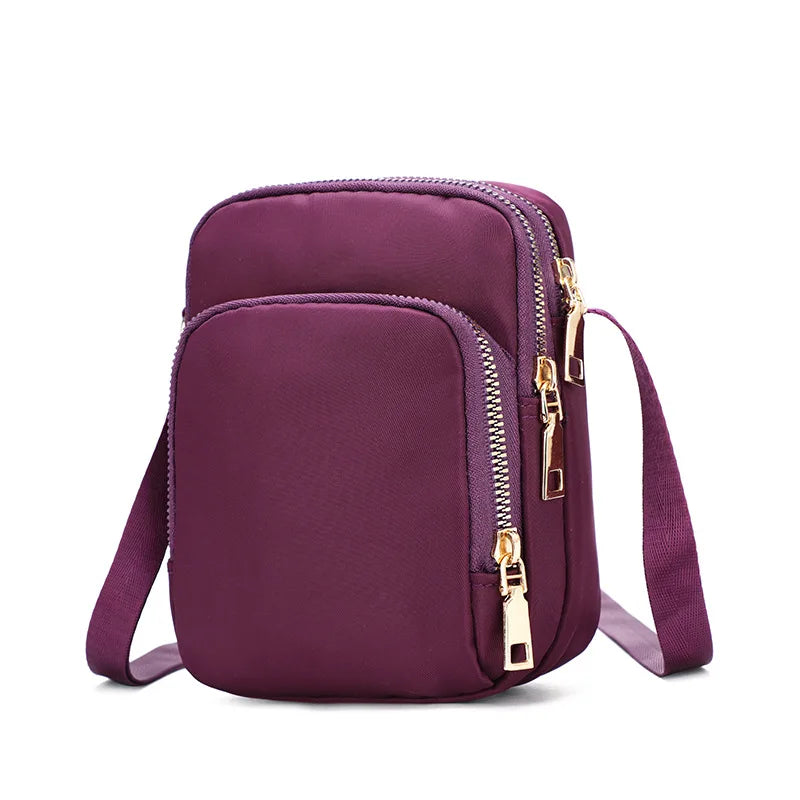 Small Shoulder Bags for Women CrossBorder Supply Of Nylon Fabric Leisure Mini Shoulder Bag Ladies Embroidered Han Pocket.