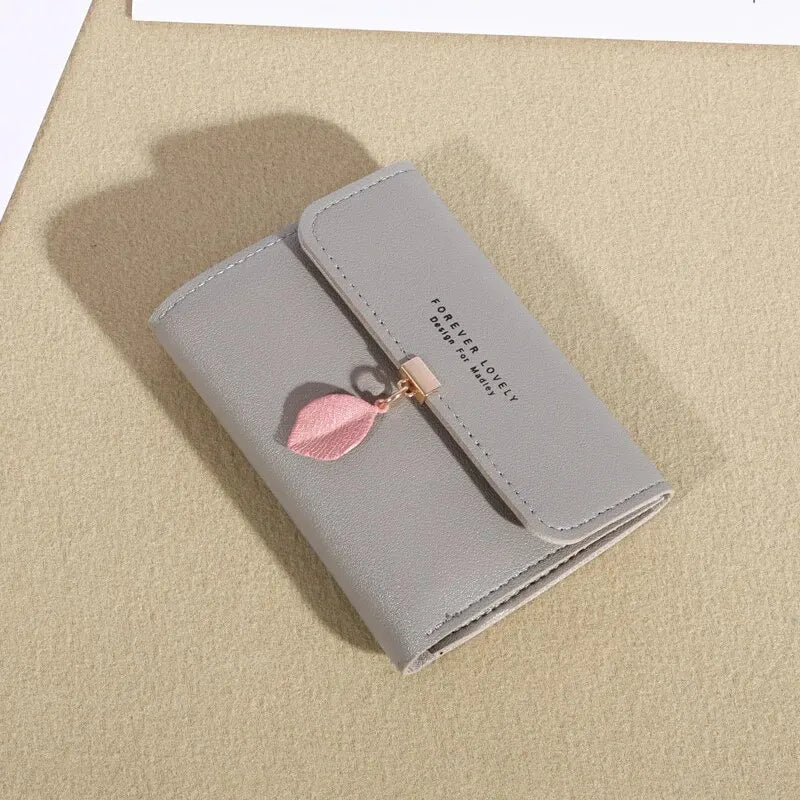 Trifold Clutch Coin Purse, Minimalist Credit Card Holder, Women's Casual Wallet.