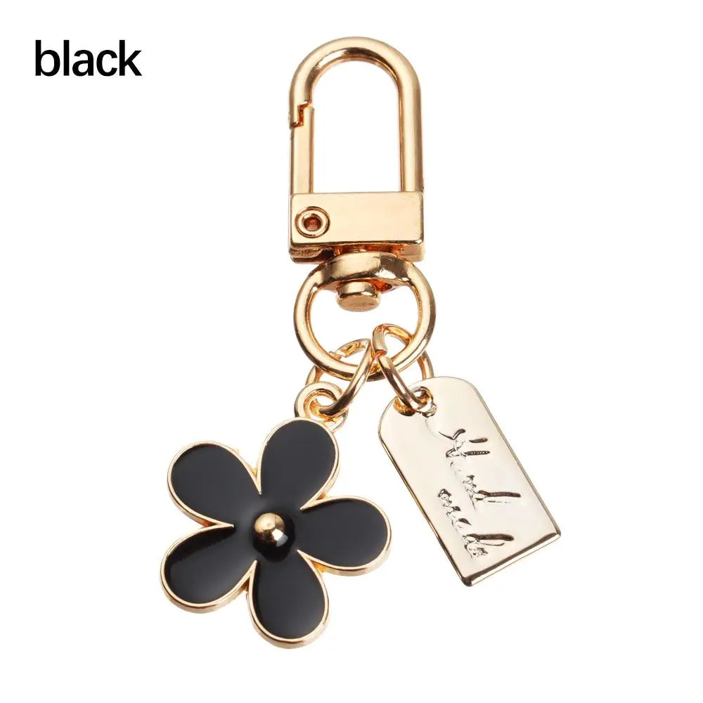 Gift Decoration Women Charm Pendant for Purse Bag Charm Keyring Flower Key Chain Keychains.