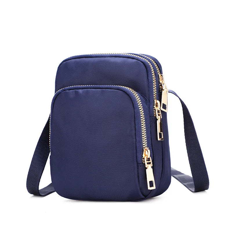 Small Shoulder Bags for Women CrossBorder Supply Of Nylon Fabric Leisure Mini Shoulder Bag Ladies Embroidered Han Pocket.