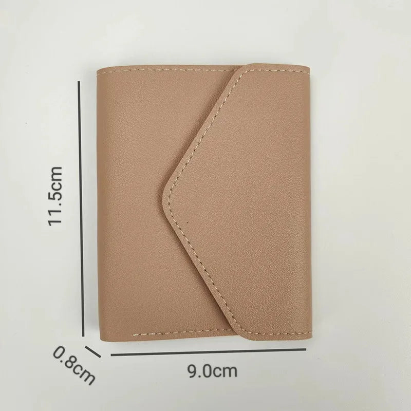 Wallets for Women Small Hasp Girl Credit Card Holder for PU Leather Coin Purse Female Wallet Short Purses for Women Carteras.