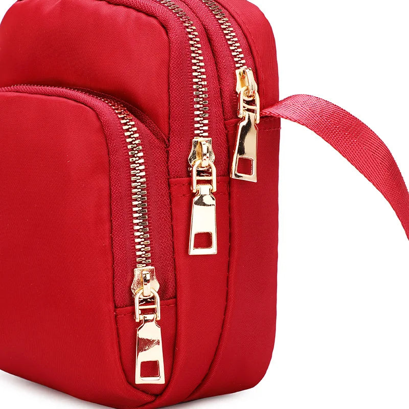 Small Shoulder Bags for Women CrossBorder Supply Of Nylon Fabric Leisure Mini Shoulder Bag Ladies Embroidered Han Pocket.