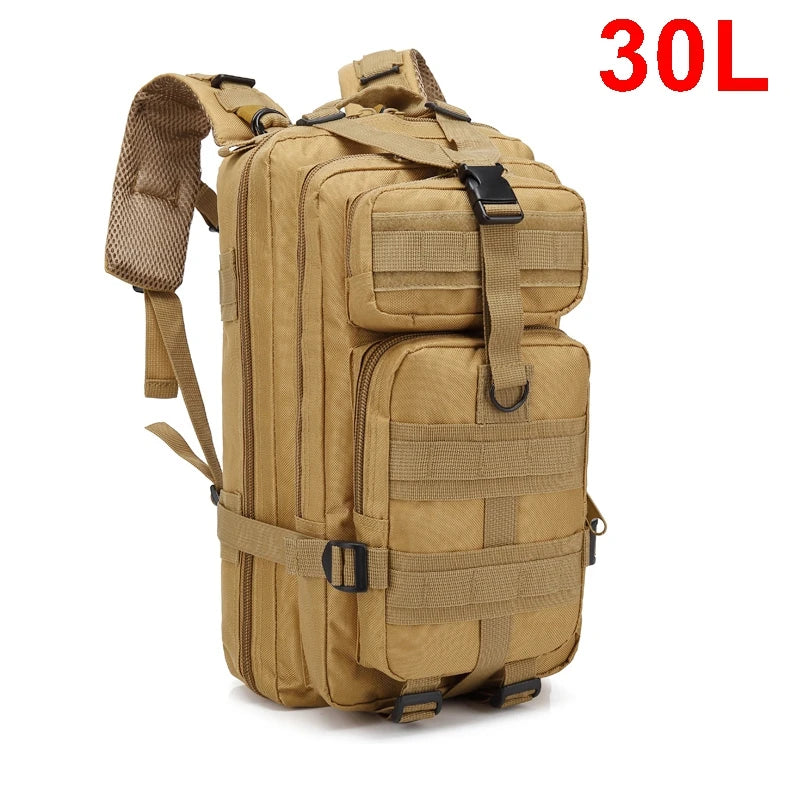 QT&QY 30/45L Man Tactical Backpacks HkingTraveling Bags Survival Outdoor 3P Assault Pack EDC Molle Pack For Trekking Hunting Bag.