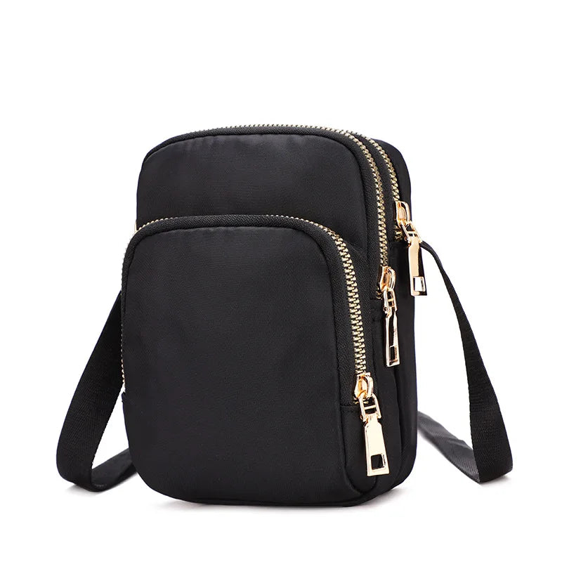 Small Shoulder Bags for Women CrossBorder Supply Of Nylon Fabric Leisure Mini Shoulder Bag Ladies Embroidered Han Pocket.