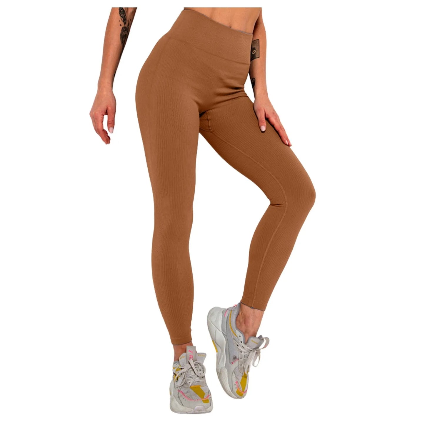 Women Sports Leggings Yoga Pants Fitness Running Tight Hip Lifting Leggings Gym Cloth High Waist Push Up Cycling Leggings Pants.