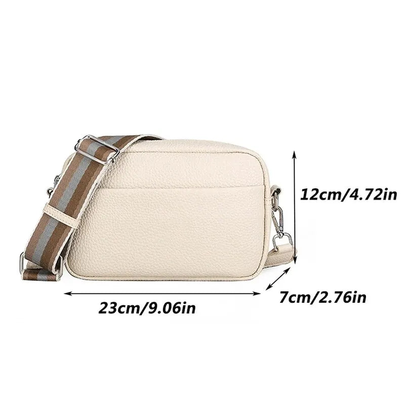 Cross Border Hot Selling Women's Bags For Spring And Summer 2024, New Small Square Bags With Wide Shoulder Straps, Single Should.