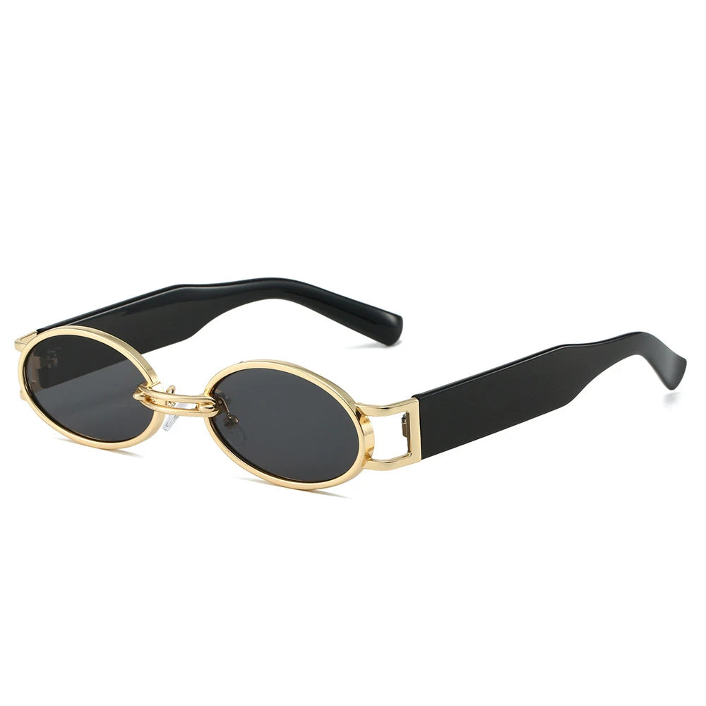 Retro Oval Sunglasses for Women and Men - Luxury UV400 Protection Shades.