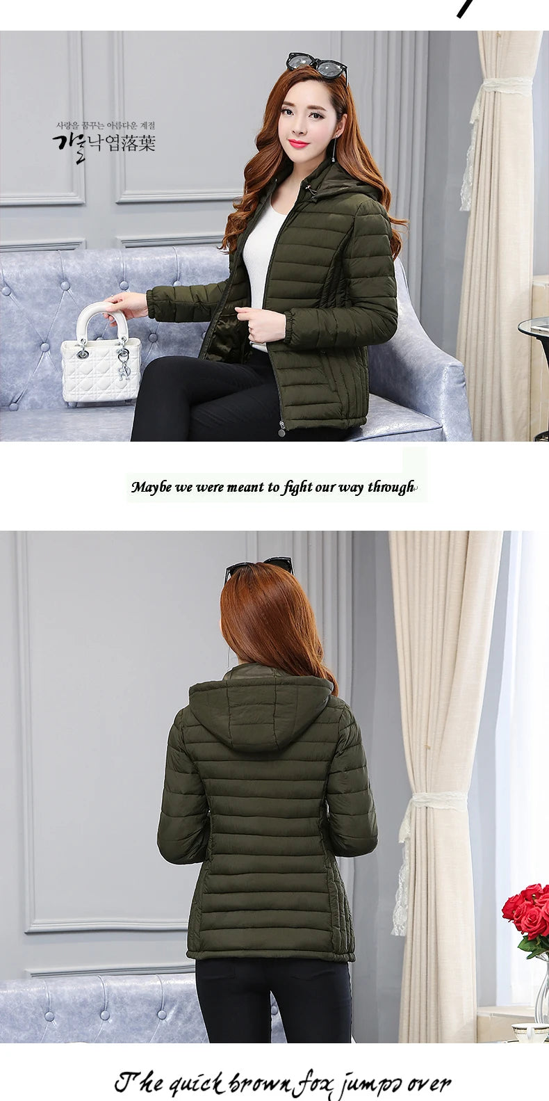 Winter Jackets for Women Cotton Padded Ultralight Coat Women's Parkas Lady Winter Thickened Slim Warm Jacket Female Hooded Parka - Elevate Your Body