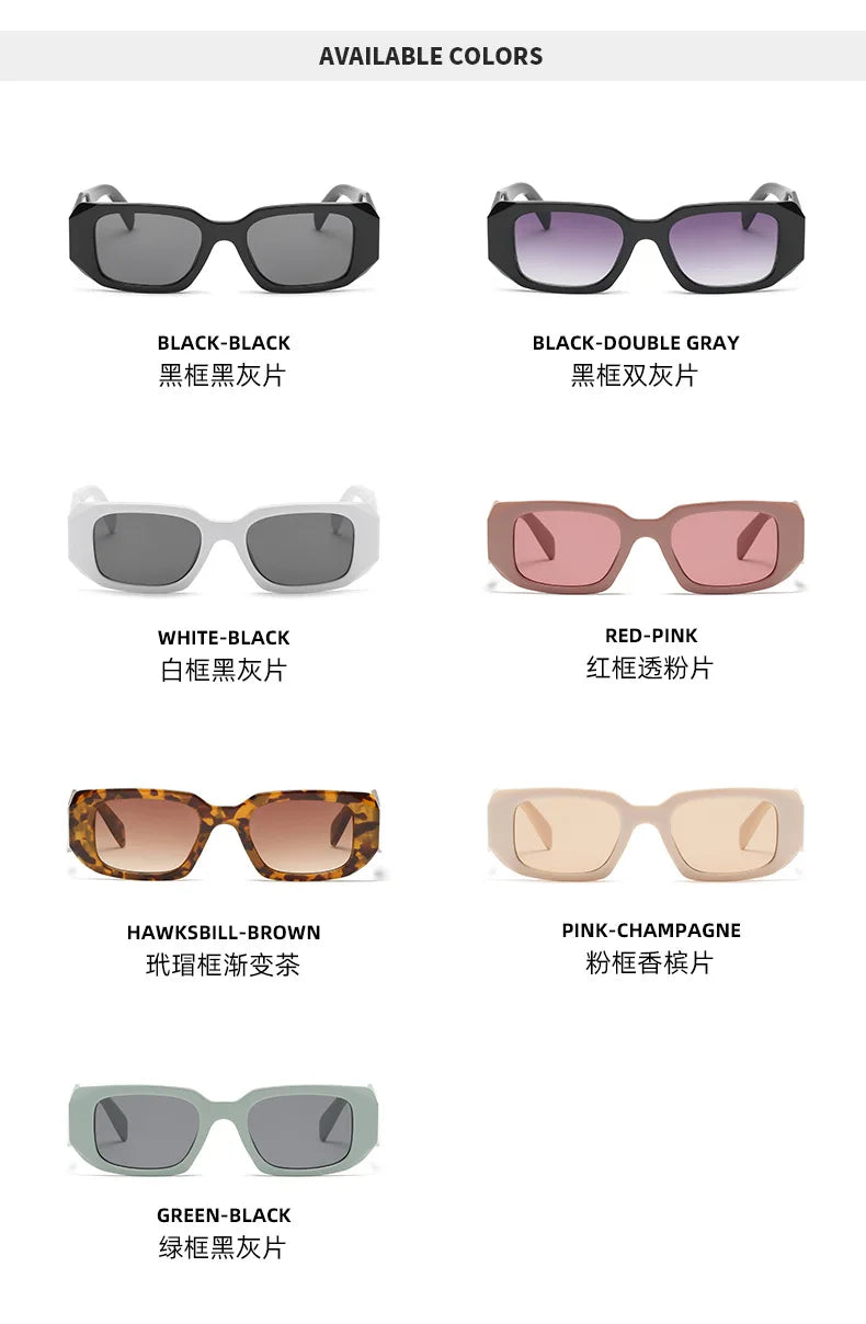 New Stylish UV400 Square Sunglasses for Men and Women - Luxury Designer Eyewear for Outdoor Fashion.