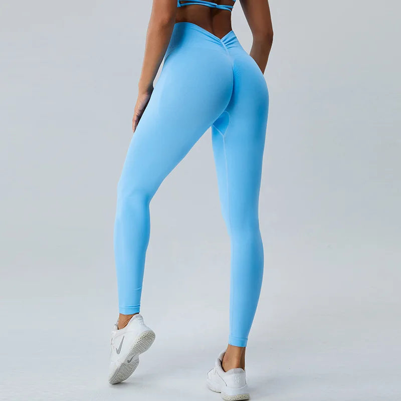 High Waist Seamless Yoga Leggings for Fitness Sport Push Up Tights Woman Sportswear Gym Outfit Workout Cloth.