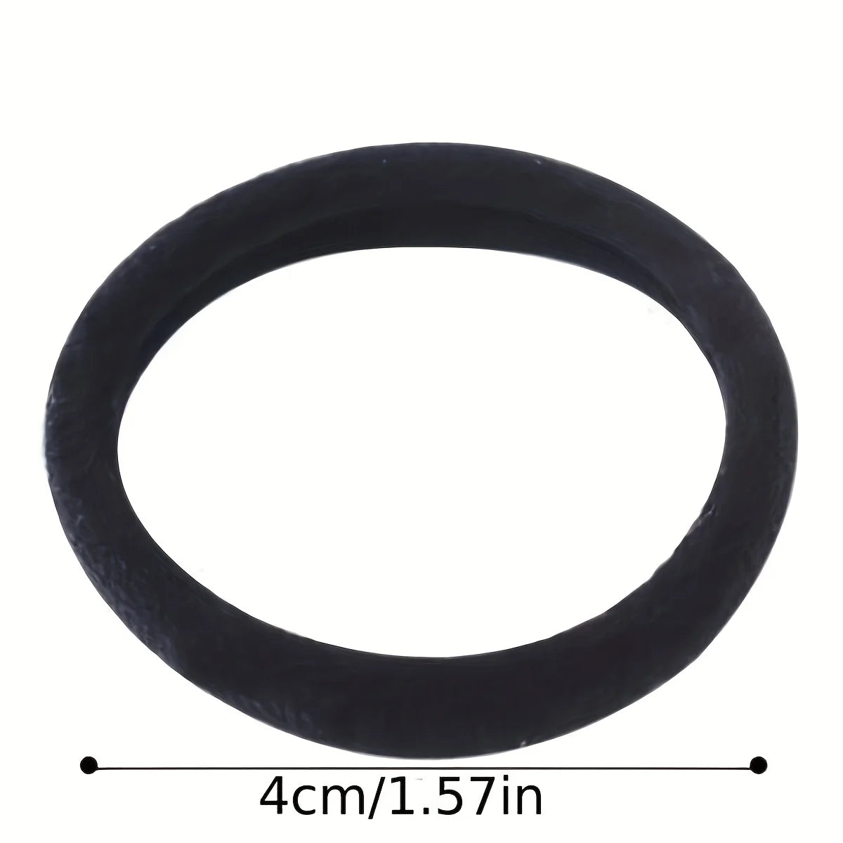 High Elastic Hair Ties - 50/100pcs Black Rubber Bands for Women & Girls - Ponytail Holders & Scrunchies Accessories.