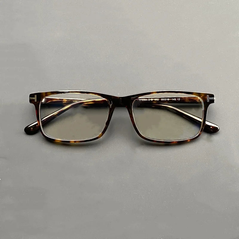 TF5584 Retro Acetate Optical Glasses Frame for Men and Women by TF Ford - Myopia Prescription Eyewear.