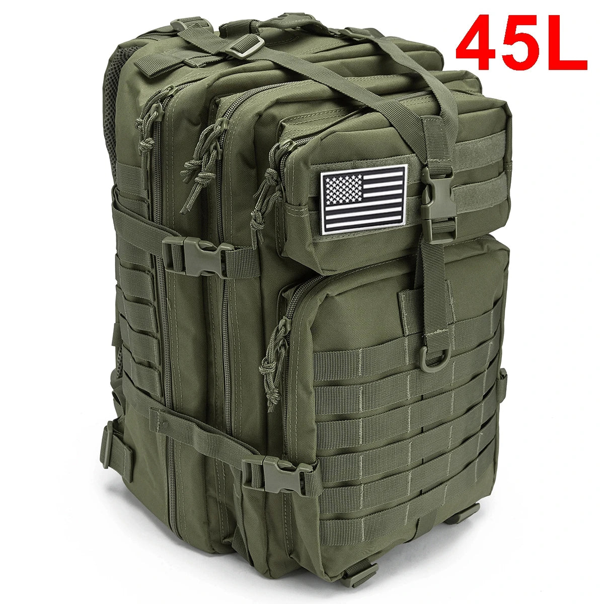 QT&QY 30/45L Man Tactical Backpacks HkingTraveling Bags Survival Outdoor 3P Assault Pack EDC Molle Pack For Trekking Hunting Bag.