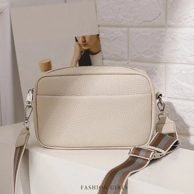 Cross Border Hot Selling Women's Bags For Spring And Summer 2024, New Small Square Bags With Wide Shoulder Straps, Single Should.