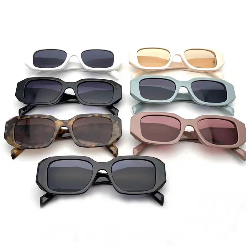 New Stylish UV400 Square Sunglasses for Men and Women - Luxury Designer Eyewear for Outdoor Fashion.