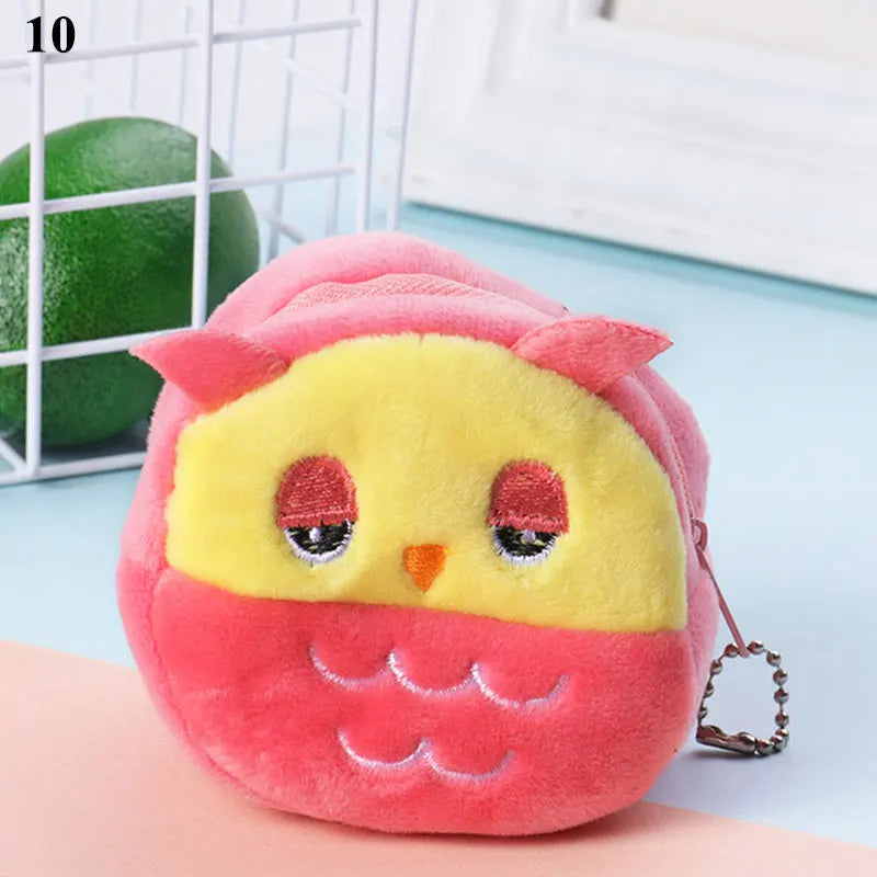 New Japan Cute Plush Snapper Fish Doll Coin Purse Wristlet Bag Cartoon Wallet Mini Zipper Girl Coin Wallet Cable Headset Bag`.