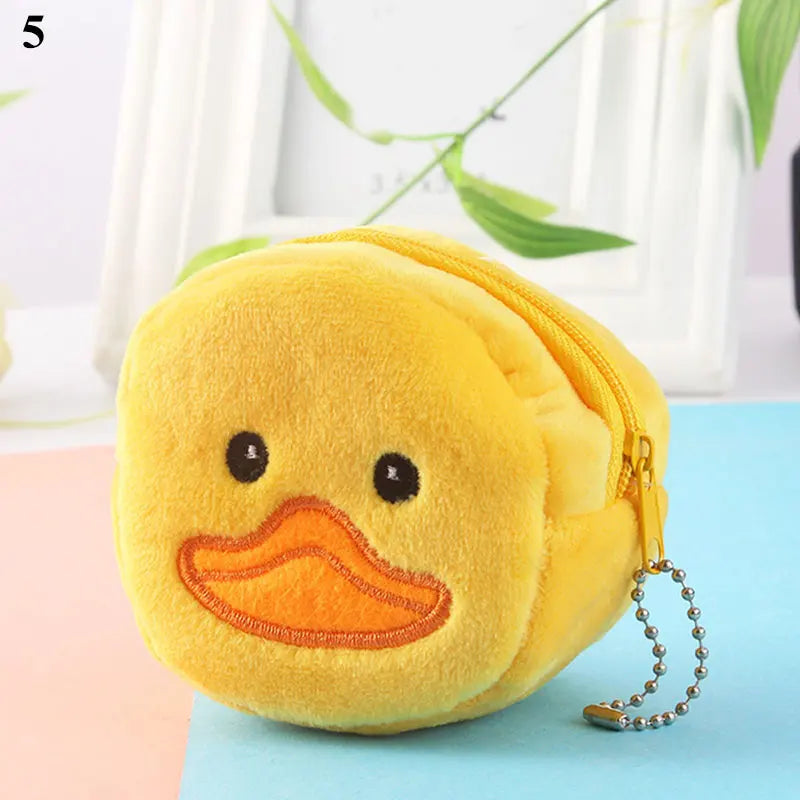 New Japan Cute Plush Snapper Fish Doll Coin Purse Wristlet Bag Cartoon Wallet Mini Zipper Girl Coin Wallet Cable Headset Bag`.