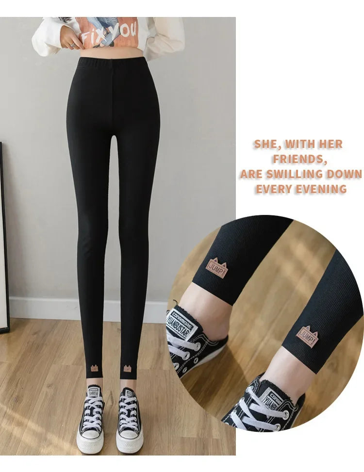 Winter Open Crotch Hot Pants Women Thick Sexy Gym Leggings Warm Keep Sport Push Up Crotchless Clubwear Cloth Fleece Add - Elevate Your Body