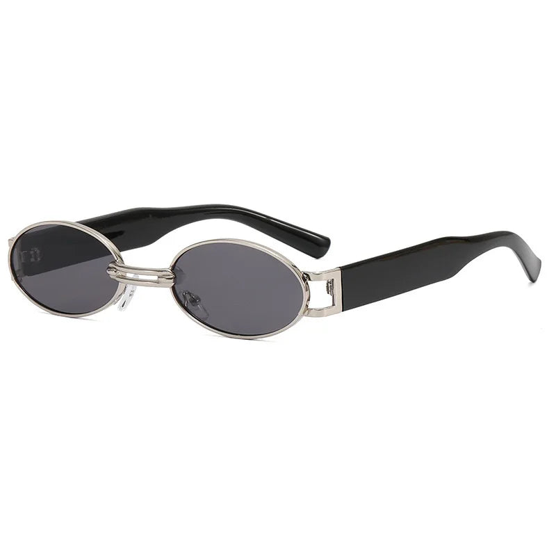 Retro Oval Sunglasses for Women and Men - Luxury UV400 Protection Shades.