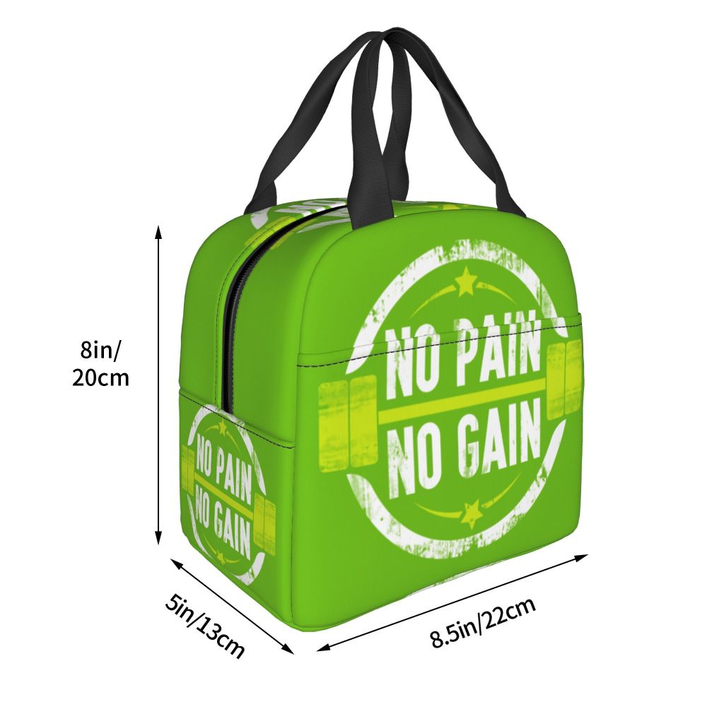 Gym Motivation 
Dumbbell Insulated Lunch Bag for Camping Travel Bodybuilding Leakproof Cooler Thermal Lunch Box Women Children