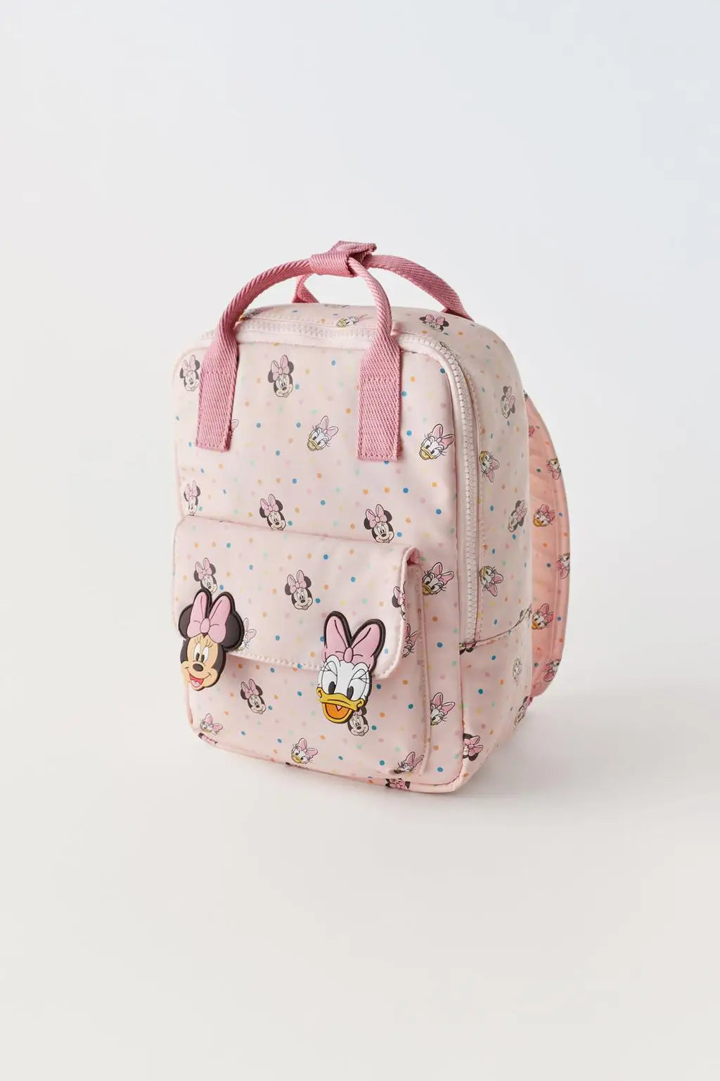 Disney 2025 New Minnie Cartoon Children's Backpack Mini School Bag Cute Shoulder Bag for Boys and Girls.