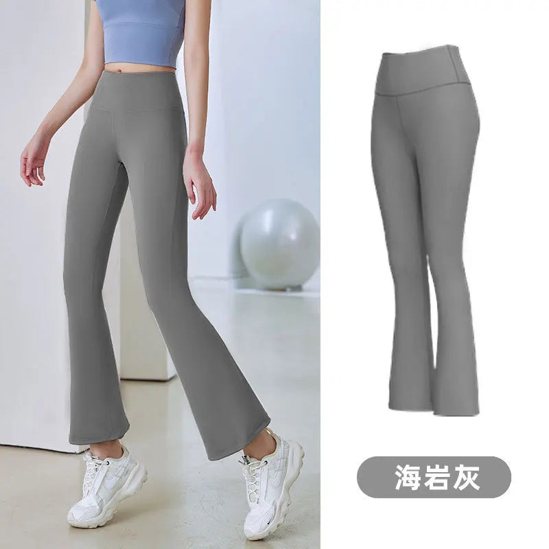 Women Flare Pants Slim High Waist Solid SexyShark Flare Pants Fashion Casual StreetwearElastic Butt Lift Skinny Leggings sexy.