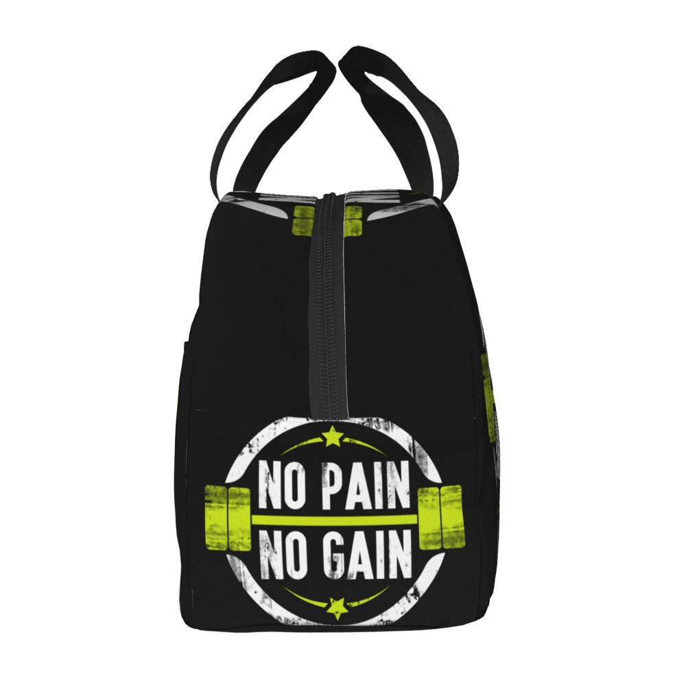 Gym Motivation 
Dumbbell Insulated Lunch Bag for Camping Travel Bodybuilding Leakproof Cooler Thermal Lunch Box Women Children