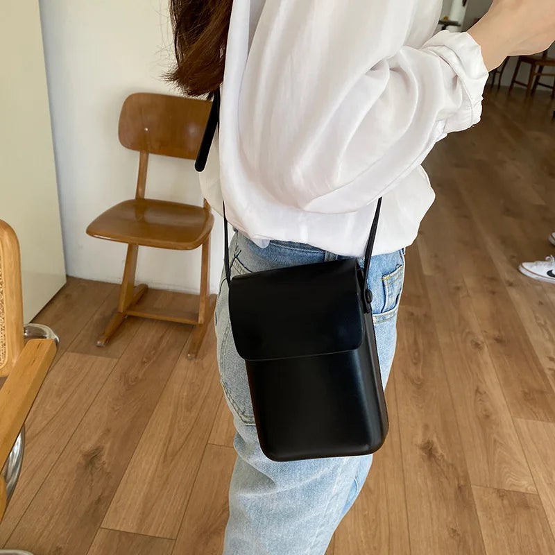 New Women Handbags Pu Leather Phone Purse Fashion Female Messenger Bag Large Capacity Crossbody Bags.