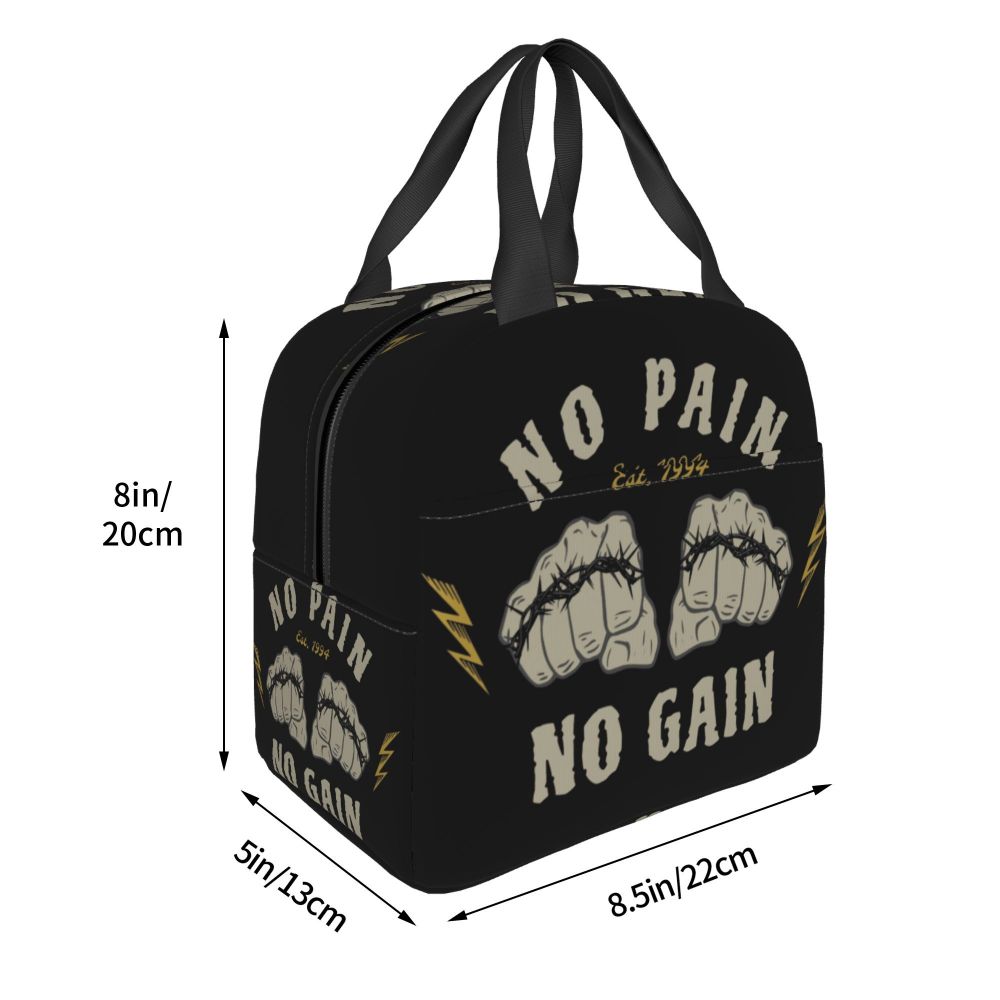 Gym Motivation 
Dumbbell Insulated Lunch Bag for Camping Travel Bodybuilding Leakproof Cooler Thermal Lunch Box Women Children