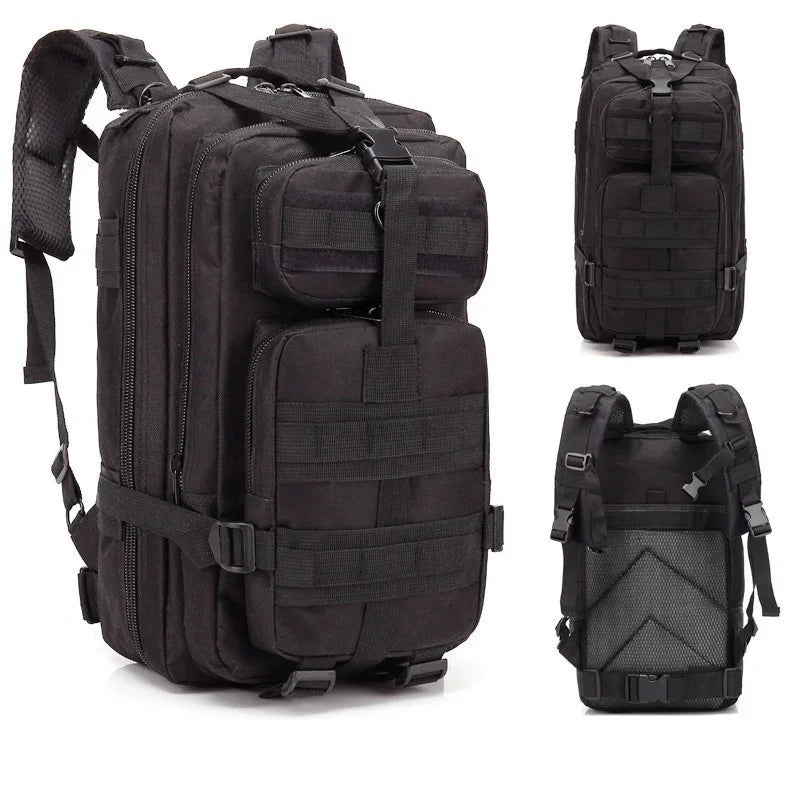 QT&QY 30/45L Man Tactical Backpacks HkingTraveling Bags Survival Outdoor 3P Assault Pack EDC Molle Pack For Trekking Hunting Bag - Elevate Your Body