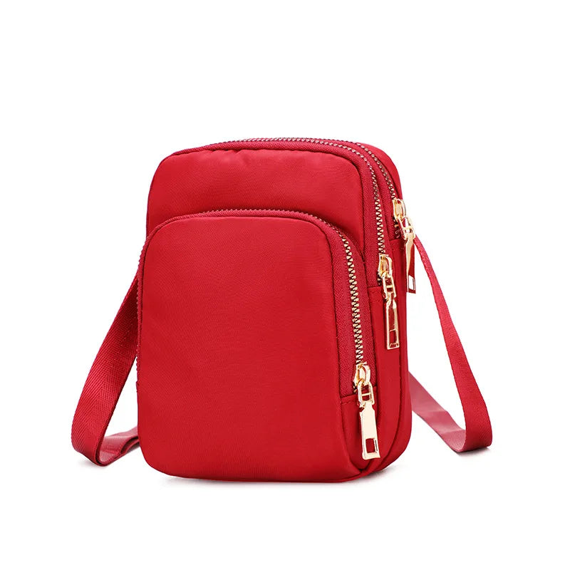 Small Shoulder Bags for Women CrossBorder Supply Of Nylon Fabric Leisure Mini Shoulder Bag Ladies Embroidered Han Pocket.