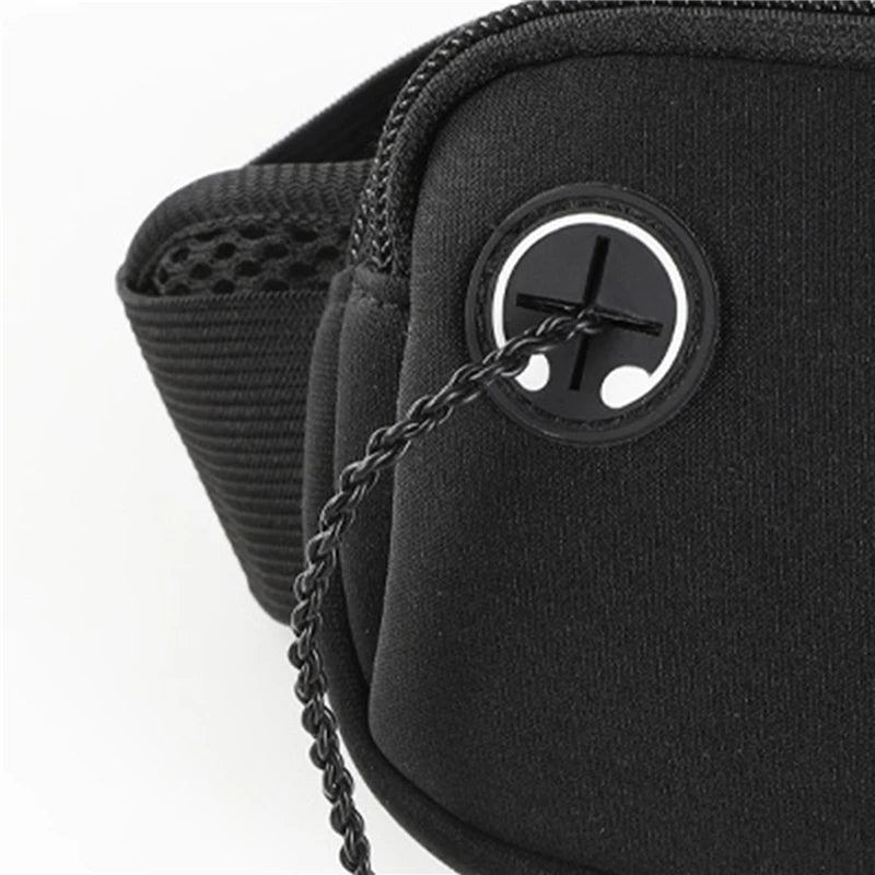 Sports Fanny Pack Belt Bag Women Men Running Waist Bag Phone Black Gym Bags Running Accessories.