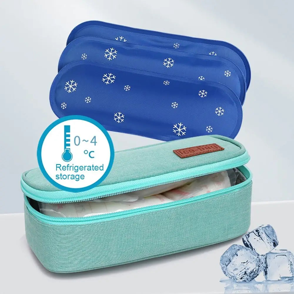 Portable Insulin Cooling Bag Oxford Pill Protector Waterproof Drug Freezer for Diabetes Medicla Cooler Diabetic Pocket.