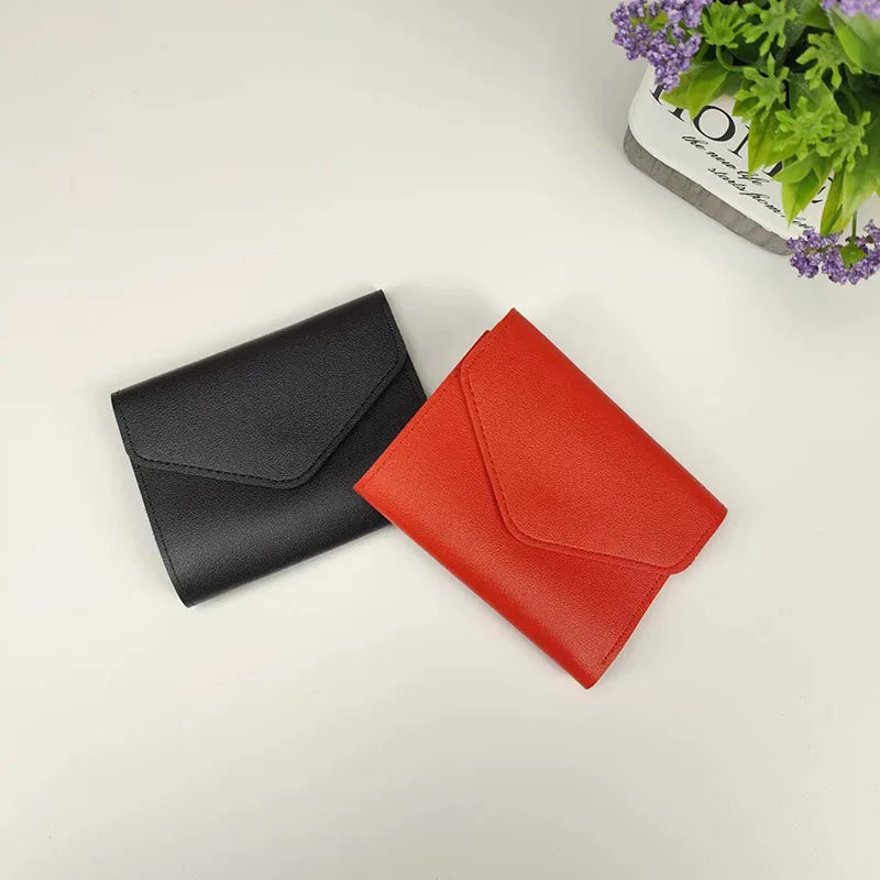 Wallets for Women Small Hasp Girl Credit Card Holder for PU Leather Coin Purse Female Wallet Short Purses for Women Carteras - Elevate Your Body