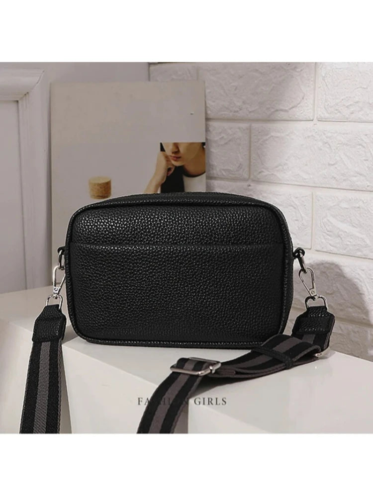 Cross Border Hot Selling Women's Bags For Spring And Summer 2024, New Small Square Bags With Wide Shoulder Straps, Single Should