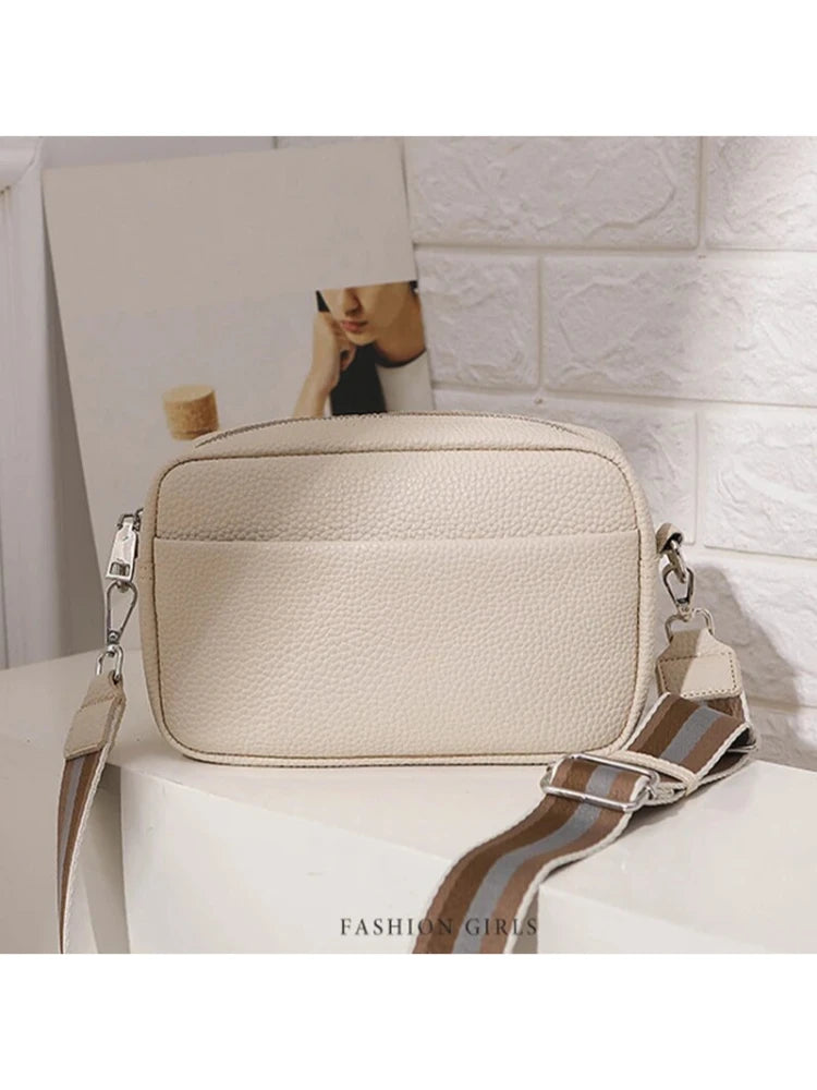 Cross Border Hot Selling Women's Bags For Spring And Summer 2024, New Small Square Bags With Wide Shoulder Straps, Single Should