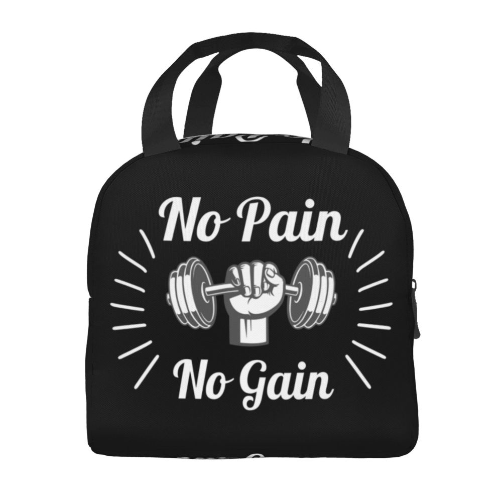 Gym Motivation 
Dumbbell Insulated Lunch Bag for Camping Travel Bodybuilding Leakproof Cooler Thermal Lunch Box Women Children