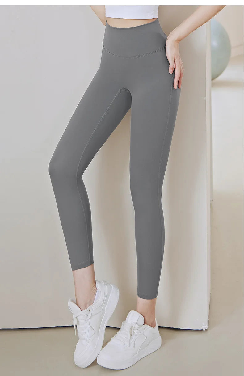 Sexy Open Crotch Push Up Leggings Women High Rise Gym Fitness Sporty Hot Pants Waist Hollow Out Fashion Cloth Erotic Clubwear.