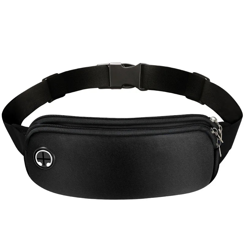 Sports Fanny Pack Belt Bag Women Men Running Waist Bag Phone Black Gym Bags Running Accessories - Elevate Your Body